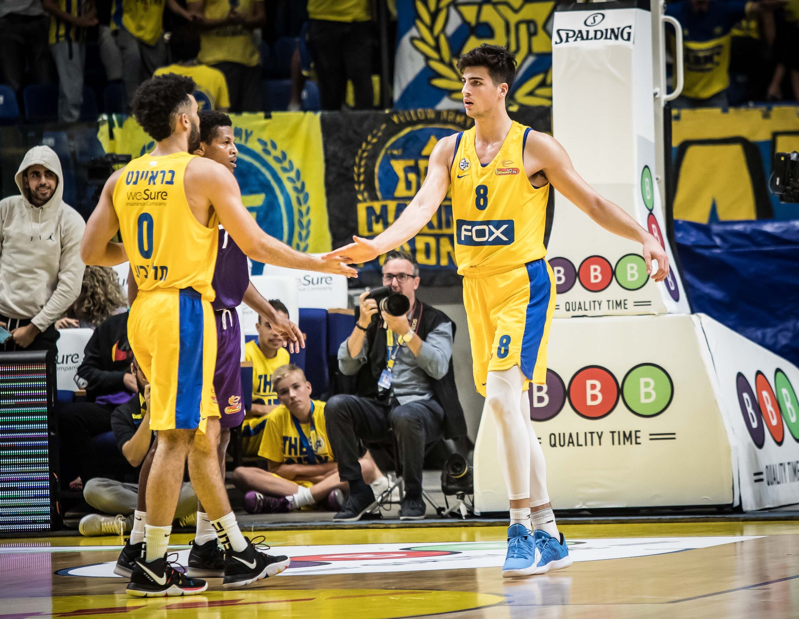 הרכבת הצהובה לא עוצרת: מכבי ת"א רשמה ניצחון שמיני רצוף/ שי בוקר