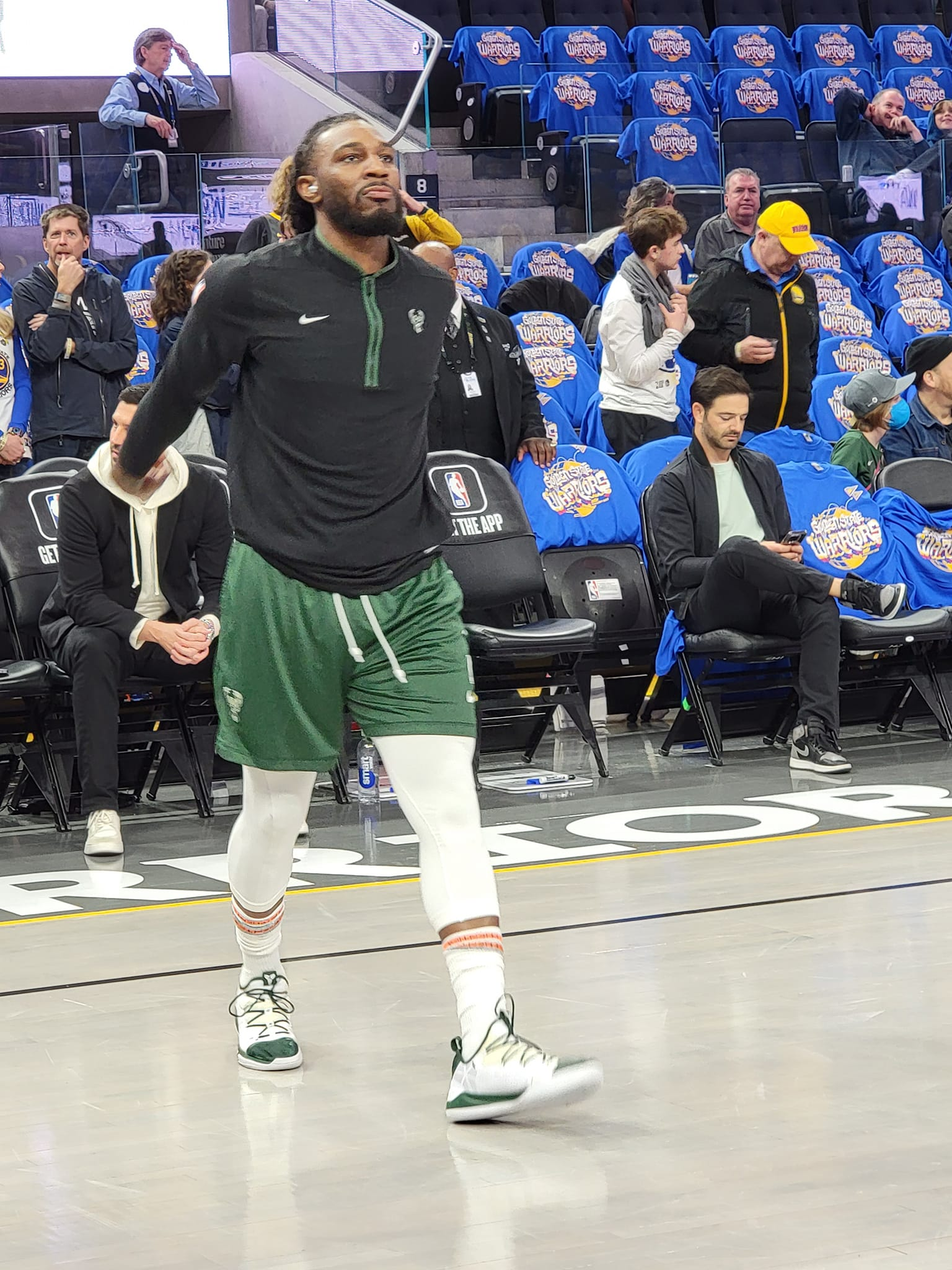 גולדן סטייט נגד מילווקי – סיקור מהאולם / שגב מטוס