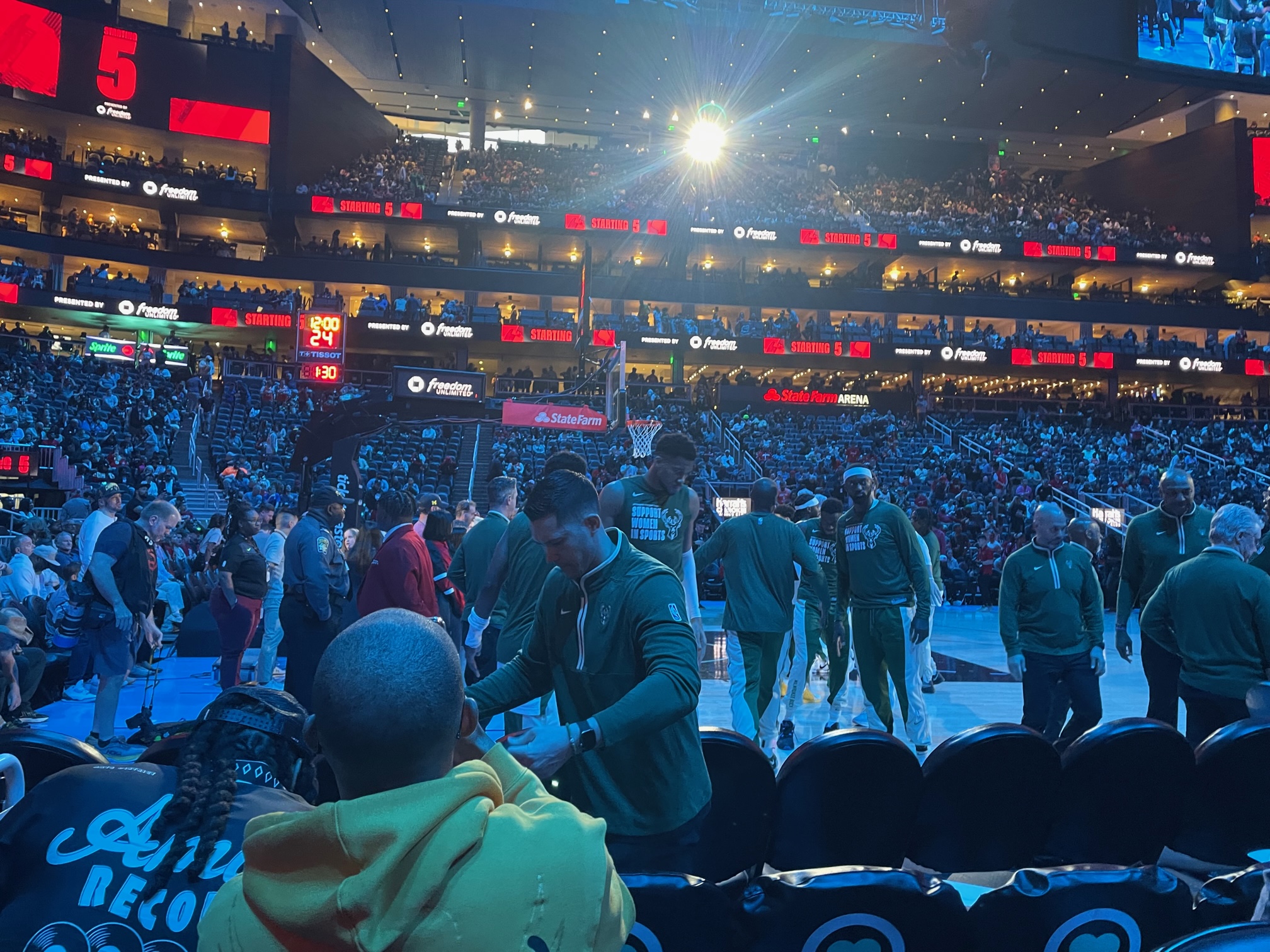 יאסו! אטלנטה – מילווקי חי מהמגרש / רועי שושן