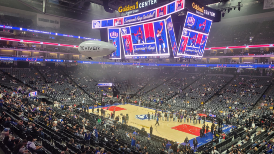 סקרמנטו-גולדן סטייט, סיקור מהאולם / אלדד בן-משה